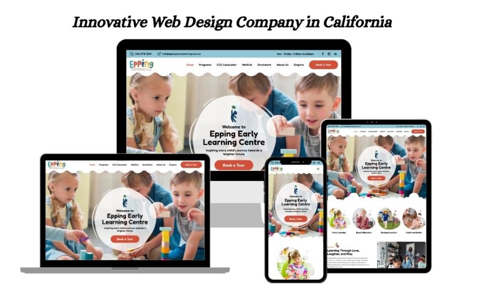 Innovative Web Design Company in California